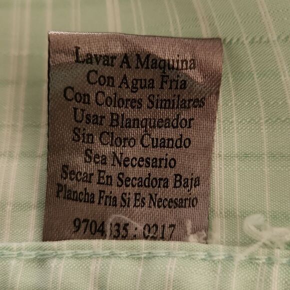 B line Sport lightweight light green men's XXL short sleeve shirt - Picture 8 of 9